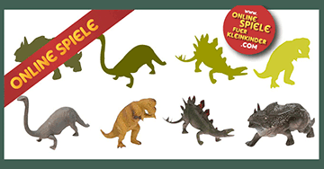 Dinosaurierfiguren!! Online Spiele für Kindergartenkinder Kostenlos