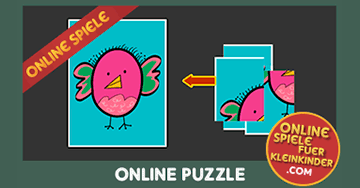 Gratis Puzzle Spiele für Kleinkinder: Vögelchen