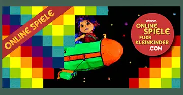 OnlineSpiele für Kleinkinder: Raketenfahrt. Kostenlose Spiele für kinder 3 - 4 - 5 Jahre alt
