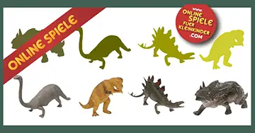 Dinosaurierfiguren!! Online Spiele für Kindergartenkinder Kostenlos