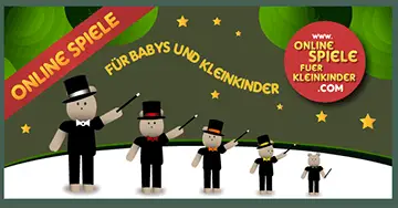 Spiele für kleinkinder ab 1-2jahr: Der Zauberer Boris und seine Freunde!