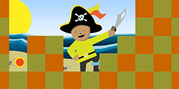 Piratenkind! Kleinkinderspiele