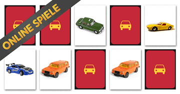 Memory spiele für Kleinkinder: Autos